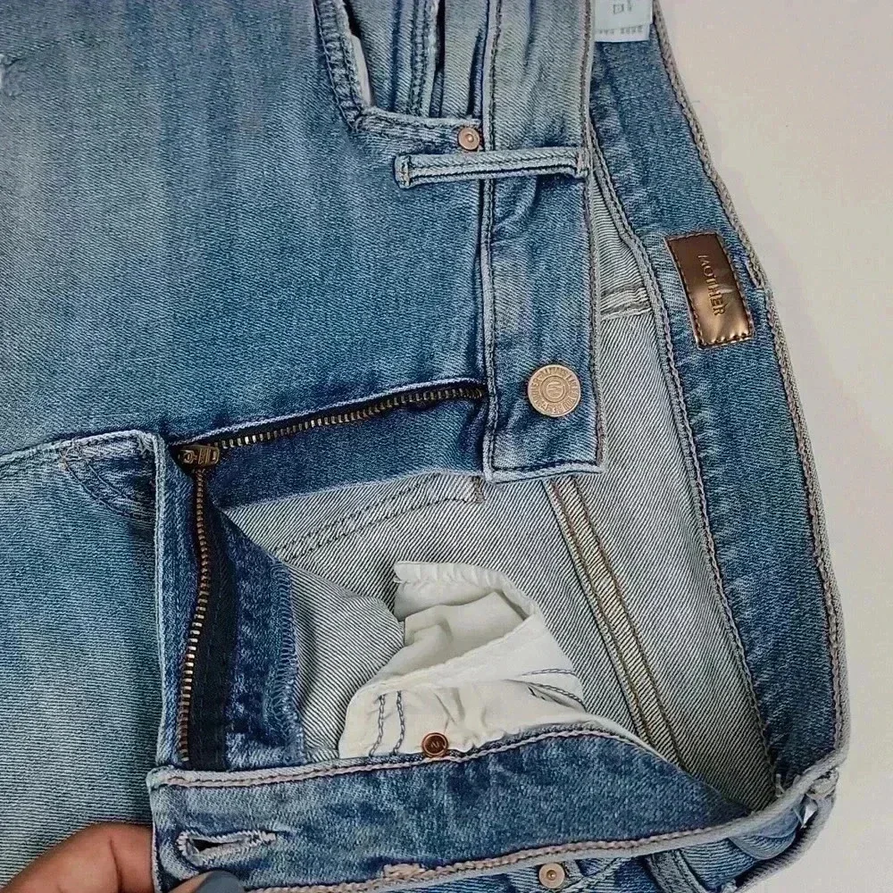 Mother Rascal Ankle Snippet Chew push the envelope Jeans 29